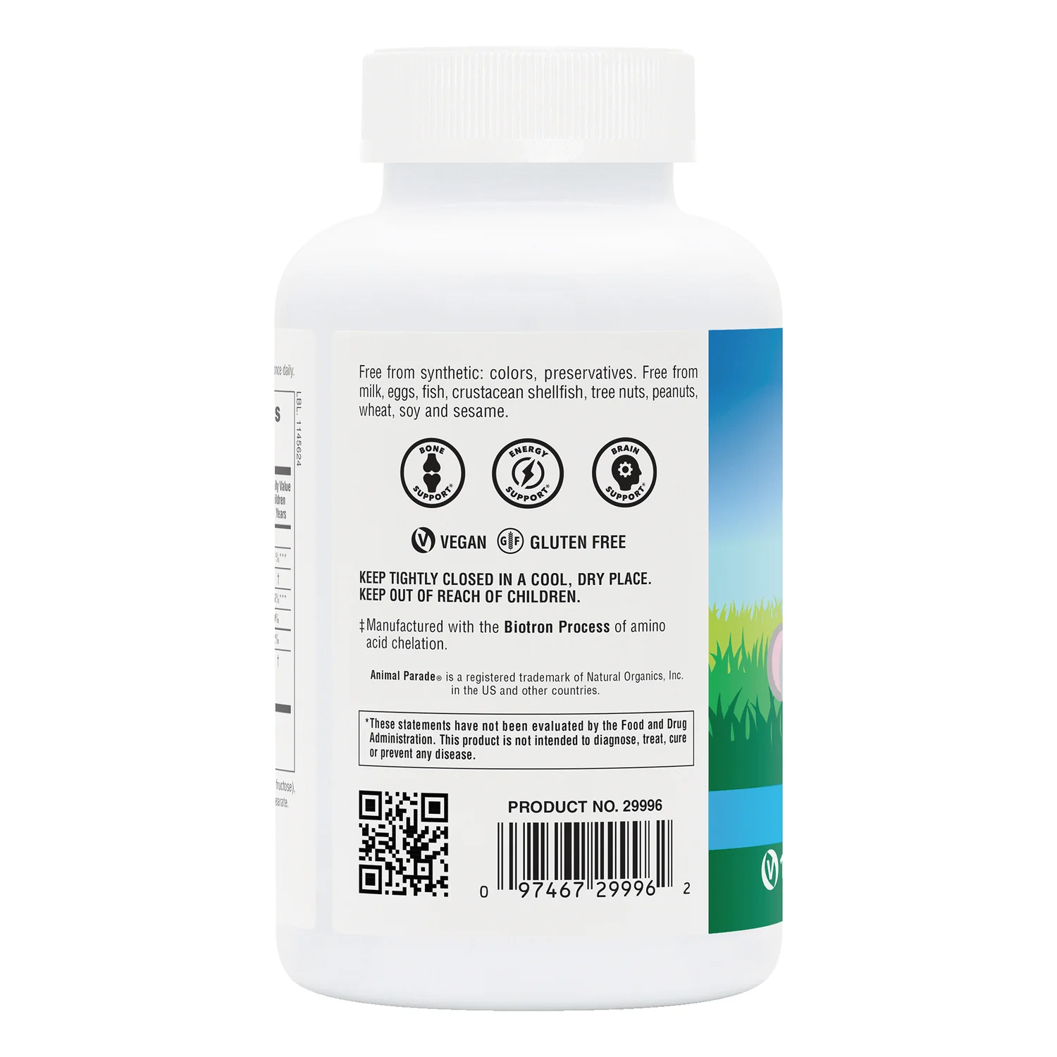 Animal Parade Calcium Children's Chewable - Vanilla Sundae - Image 3