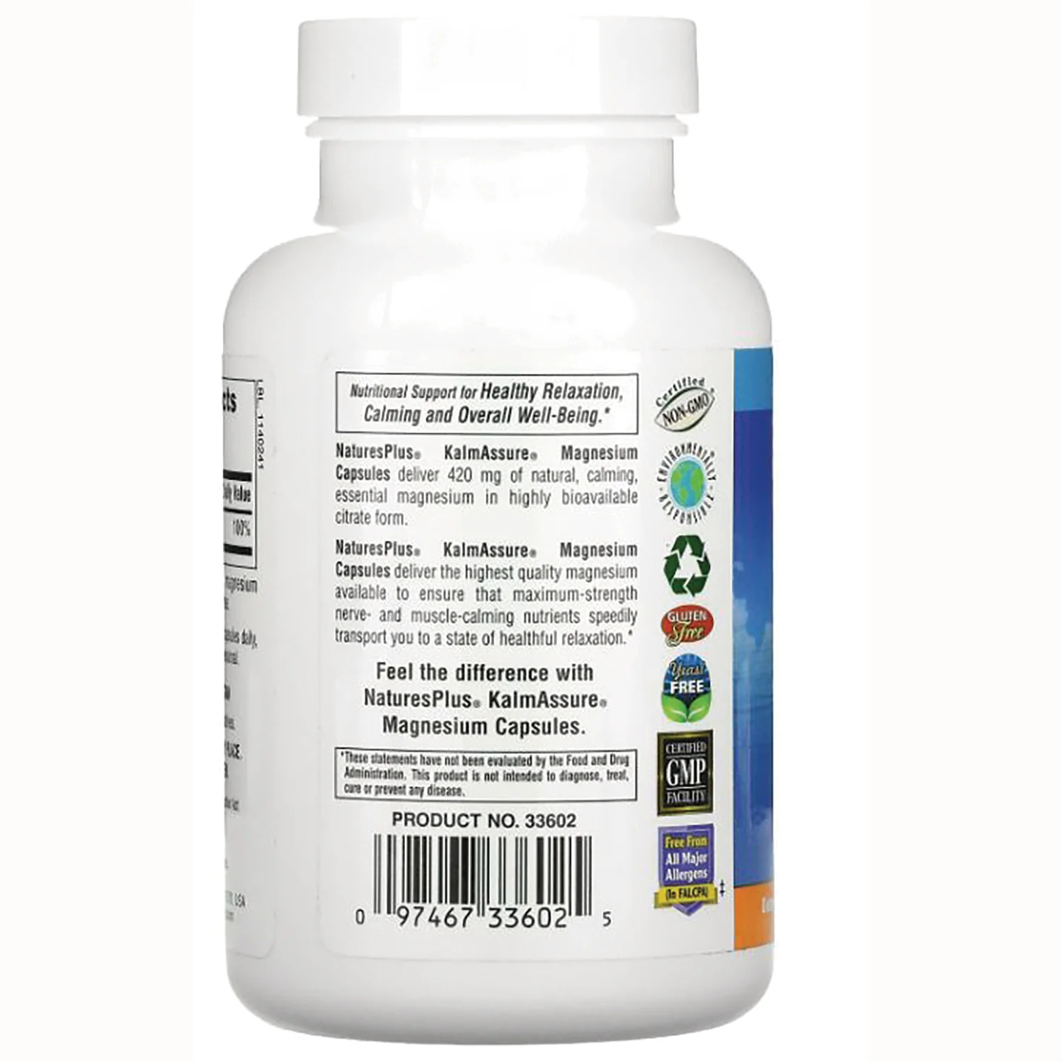 KalmAssure Magnesium Capsules - Image 3
