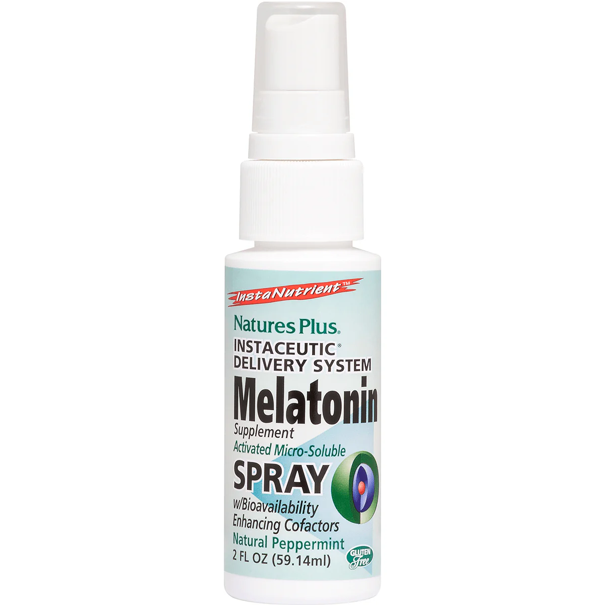 Instaceutic Delivery System Melatonin Spray - Natural Peppermint
