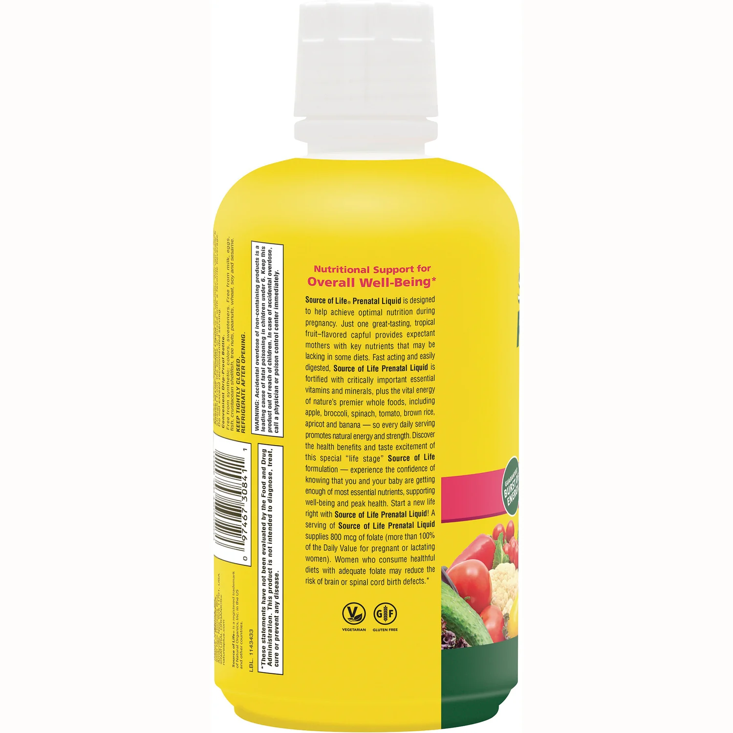 Source of Life Prenatal Liquid - Tropical Fruit - Image 3