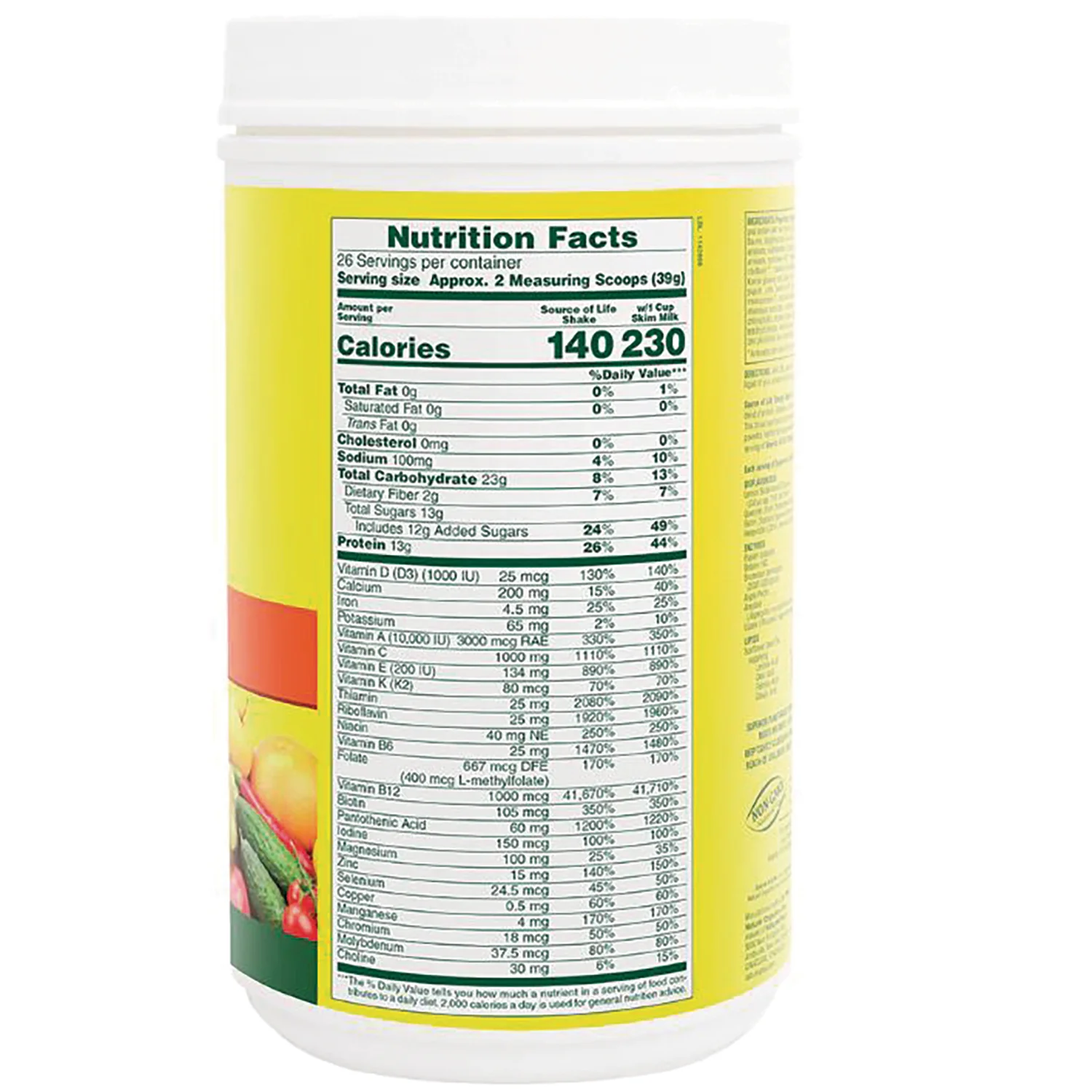 Source of Life Original Energy Shake - Creamy Granola - Image 2