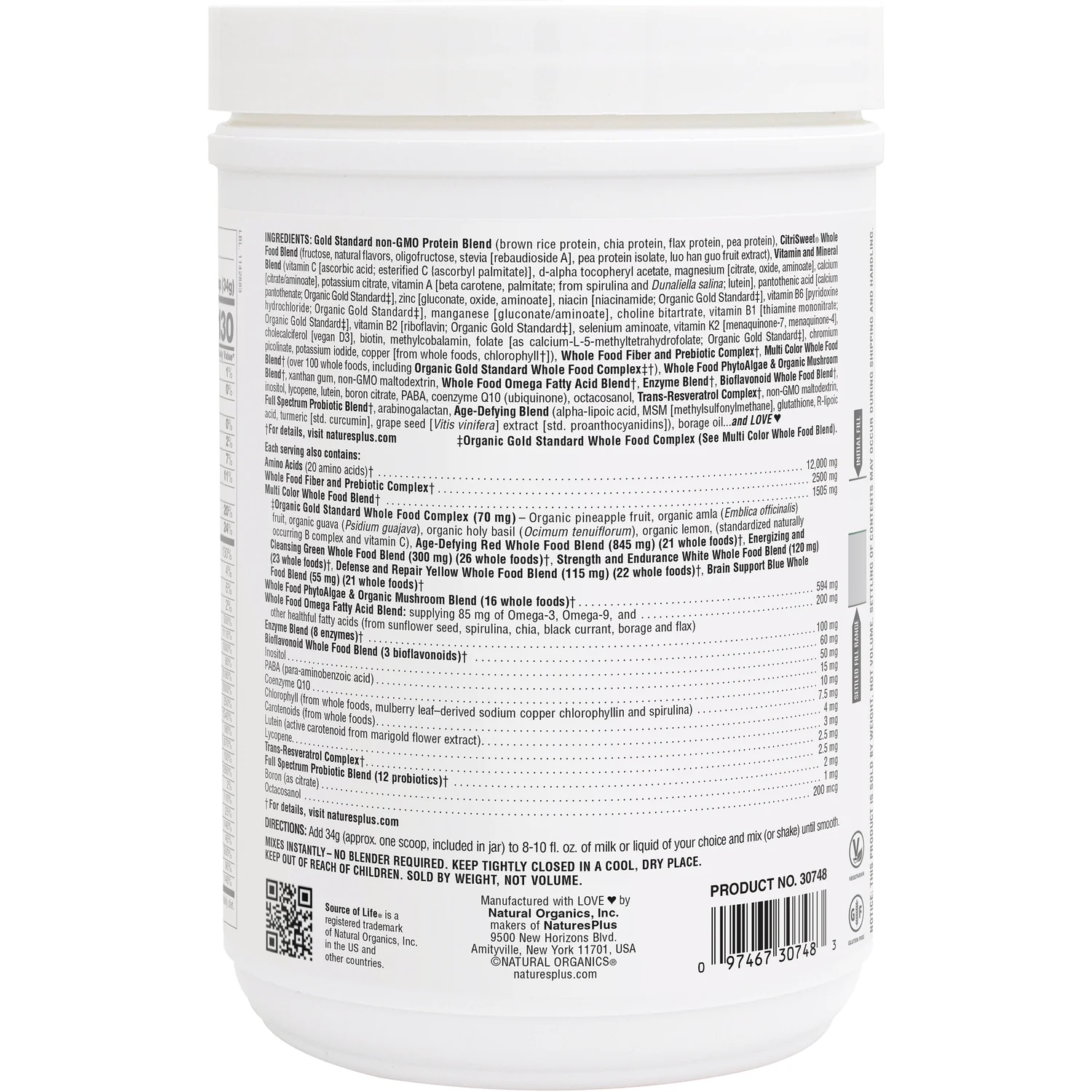 Source of Life Gold Energy Shake - Tropical Berry - Image 3