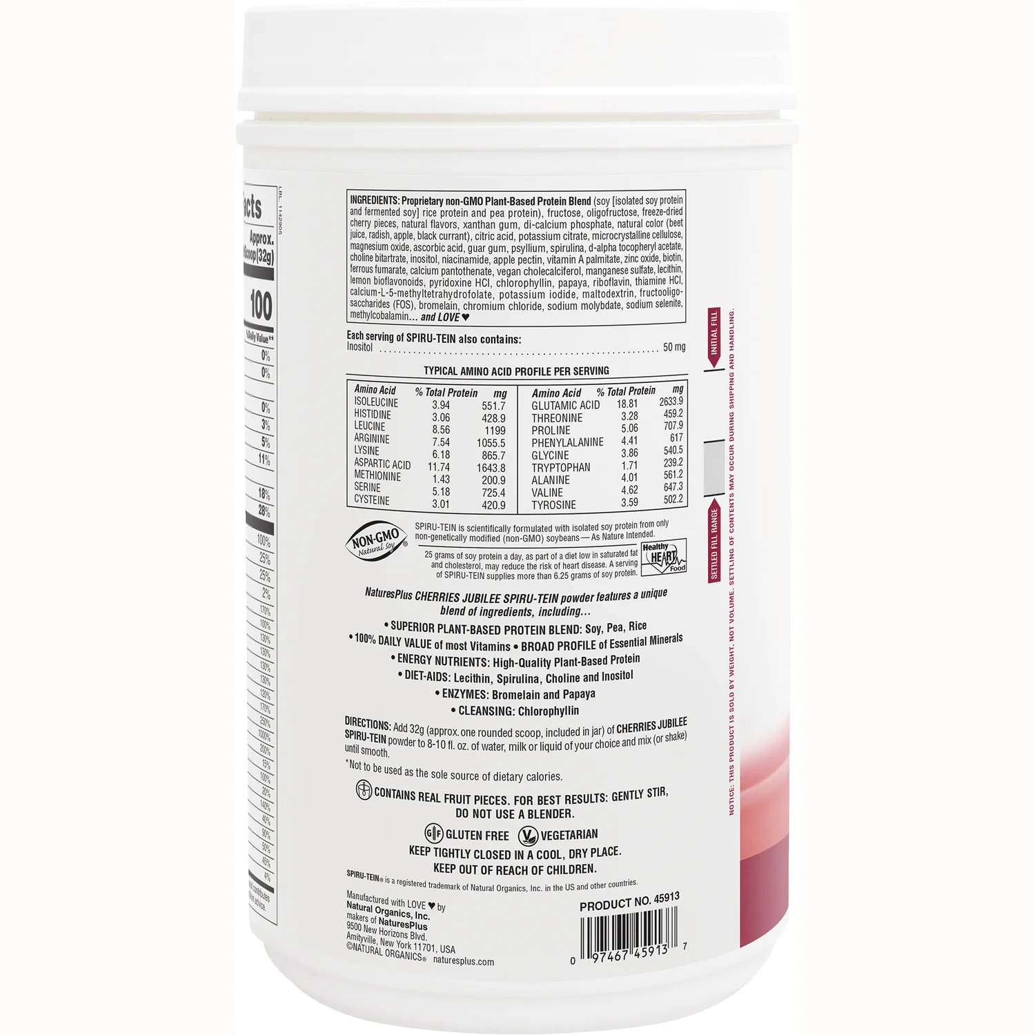 Spiru-Tein Protein Powder Meal - Cherries Jubilee - Image 3