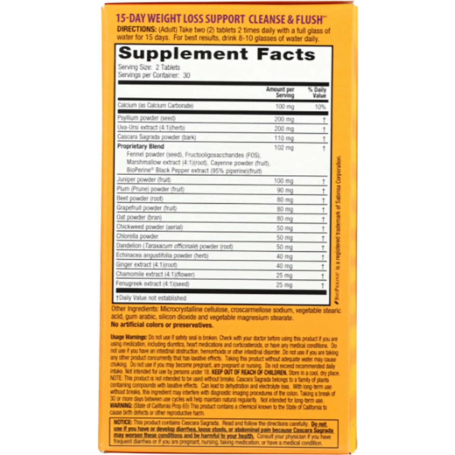 15-Day Weight Loss Support Cleanse & Flush - Image 2