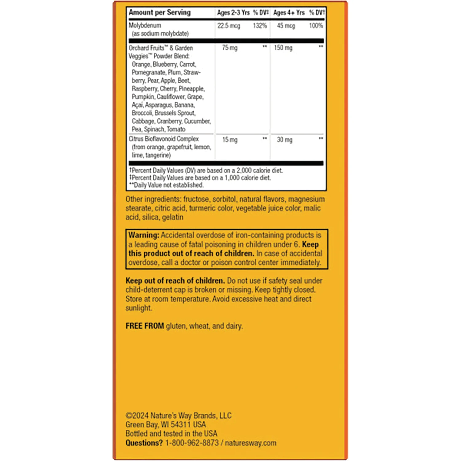 Alive! Kid's Chewable Multivitamin - Orange & Berry - Image 3