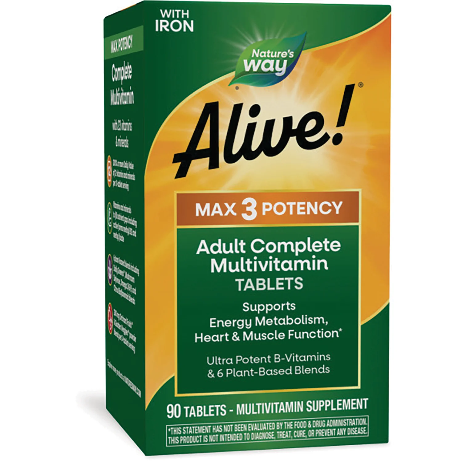 Alive! Max3 Potency Adult Complete Multivitamin
