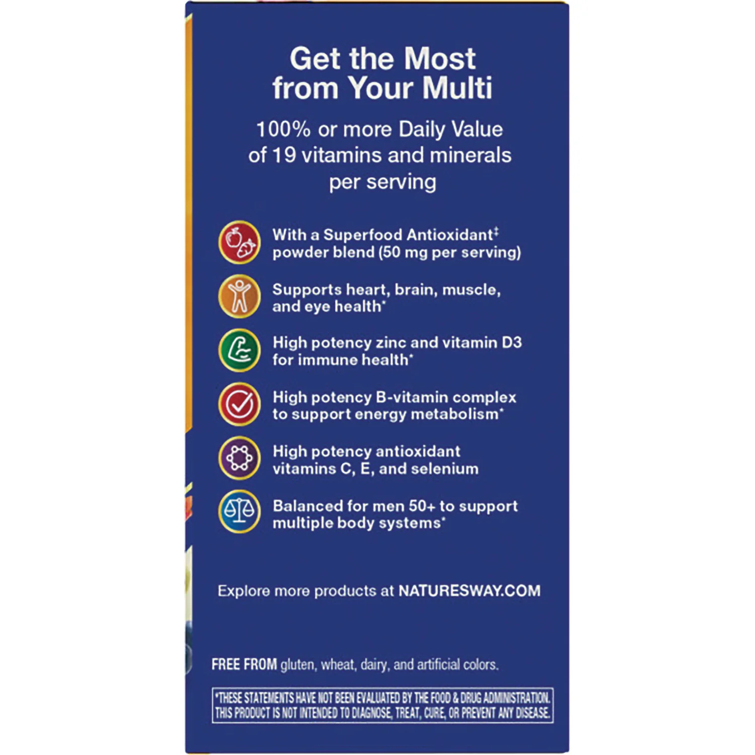 Alive! Men's 50+ Complete Multivitamin - Image 3