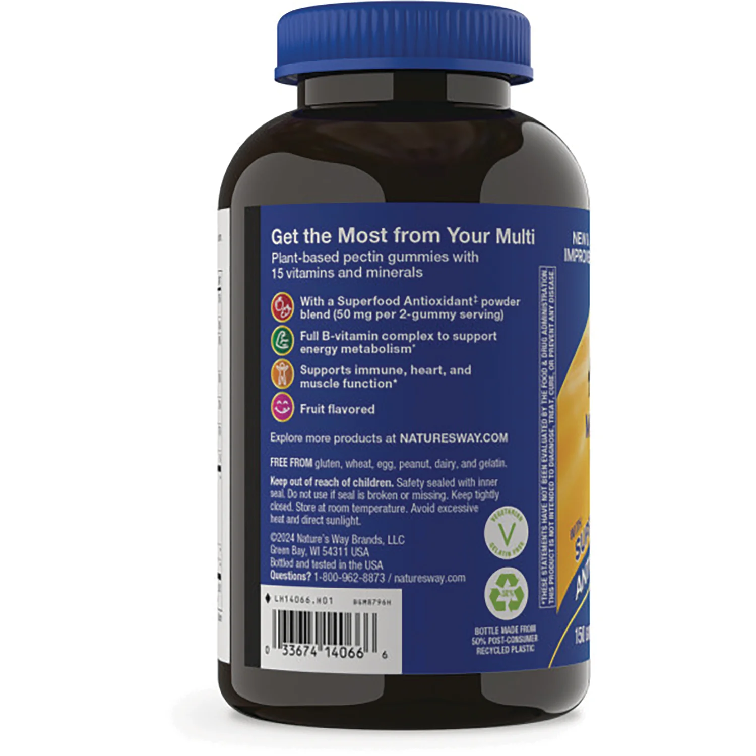 Alive! Men's Gummy Multivitamin - Mixed Fruit - Image 3
