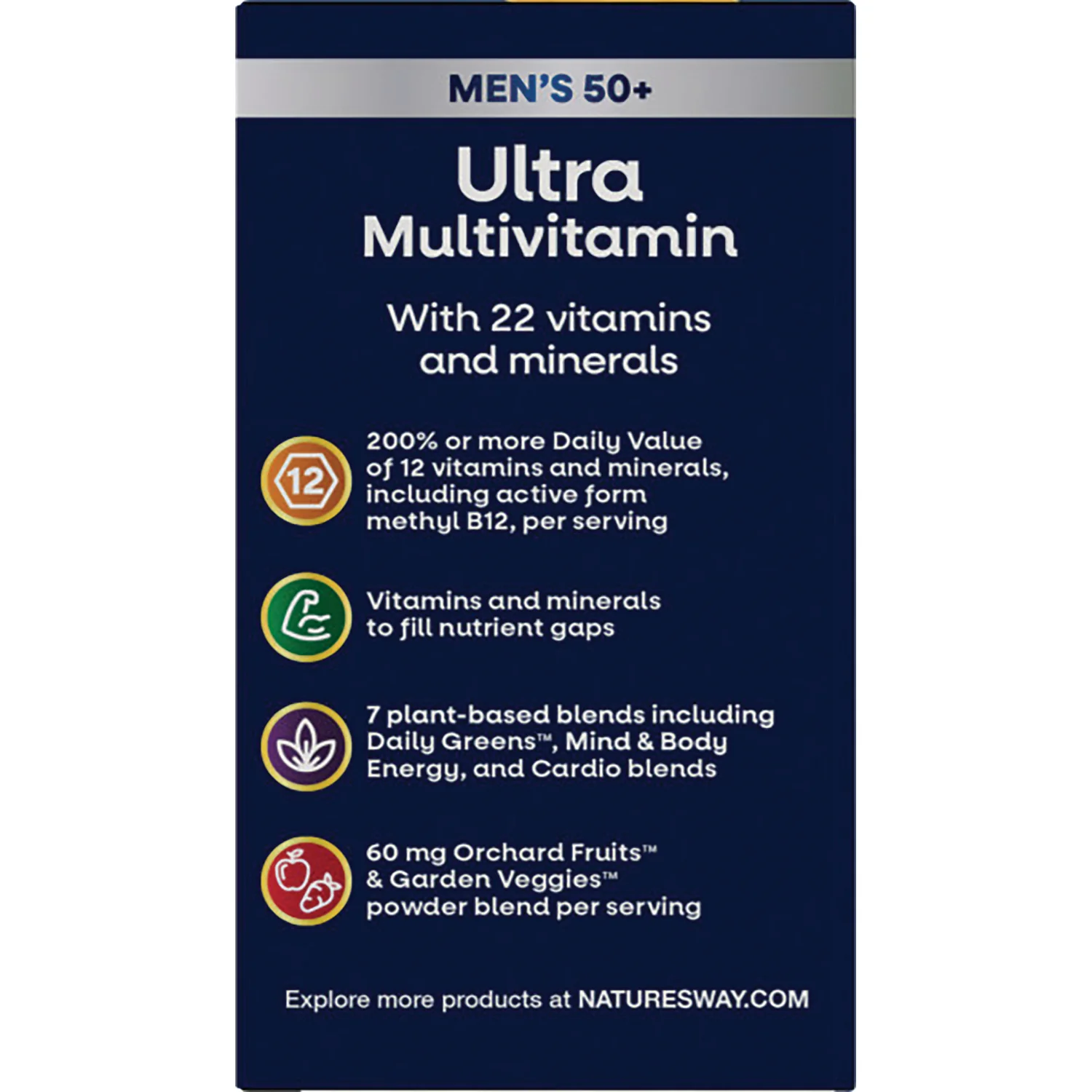 Alive! Men's 50+ Ultra Multivitamin - Image 4