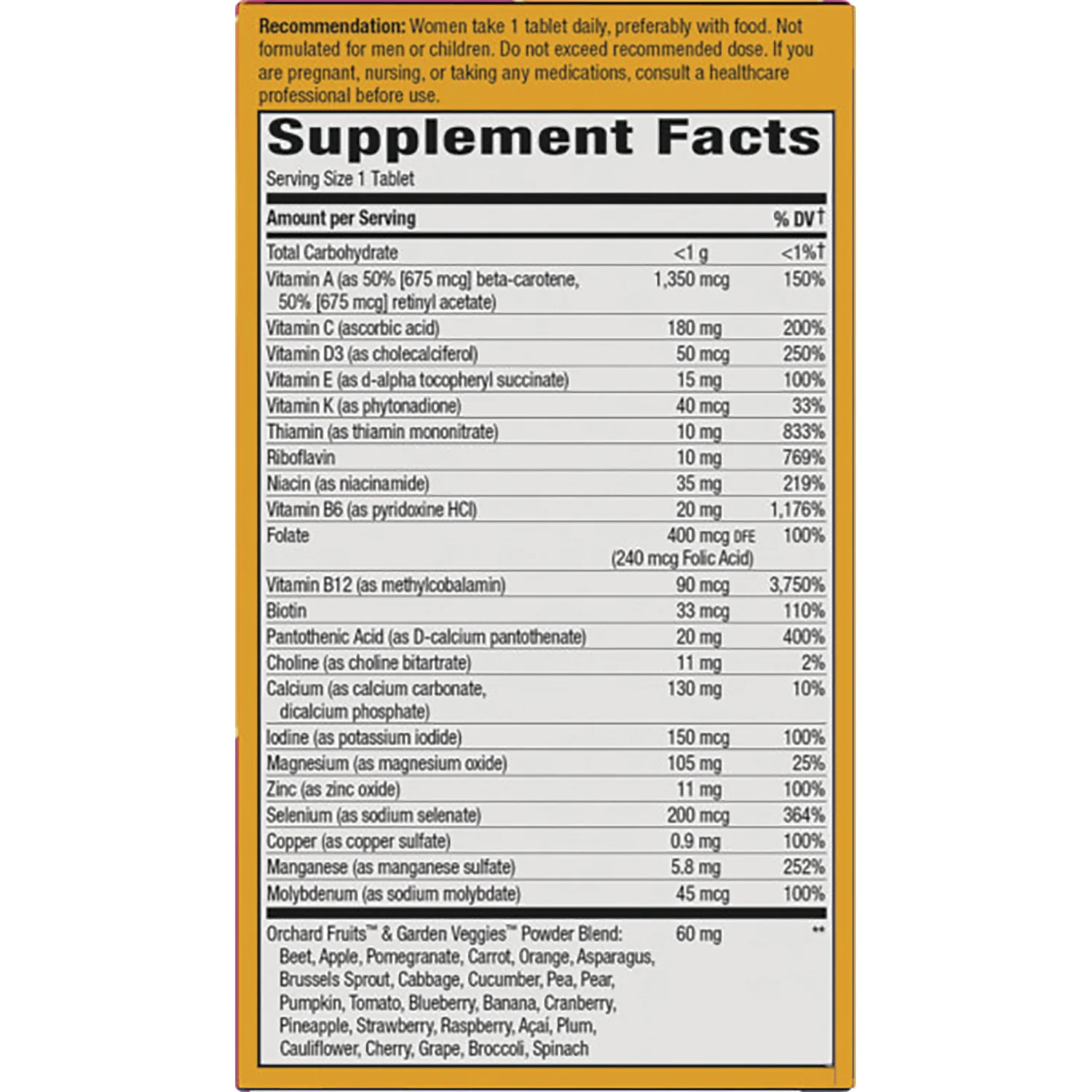 Alive! Women's 50+ Ultra Multivitamin - Image 2