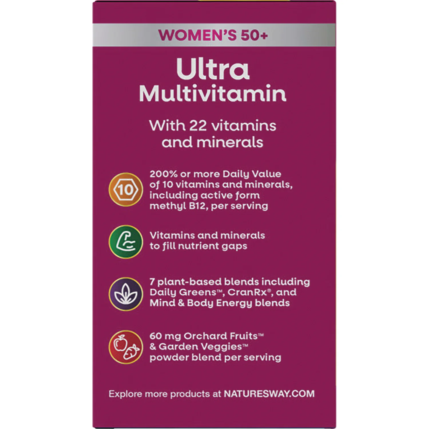 Alive! Women's 50+ Ultra Multivitamin - Image 4