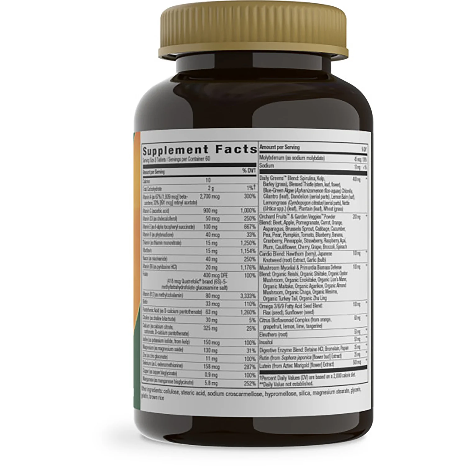 Alive! Max3 Potency Adult Multivitamin - No Added Iron - Image 2