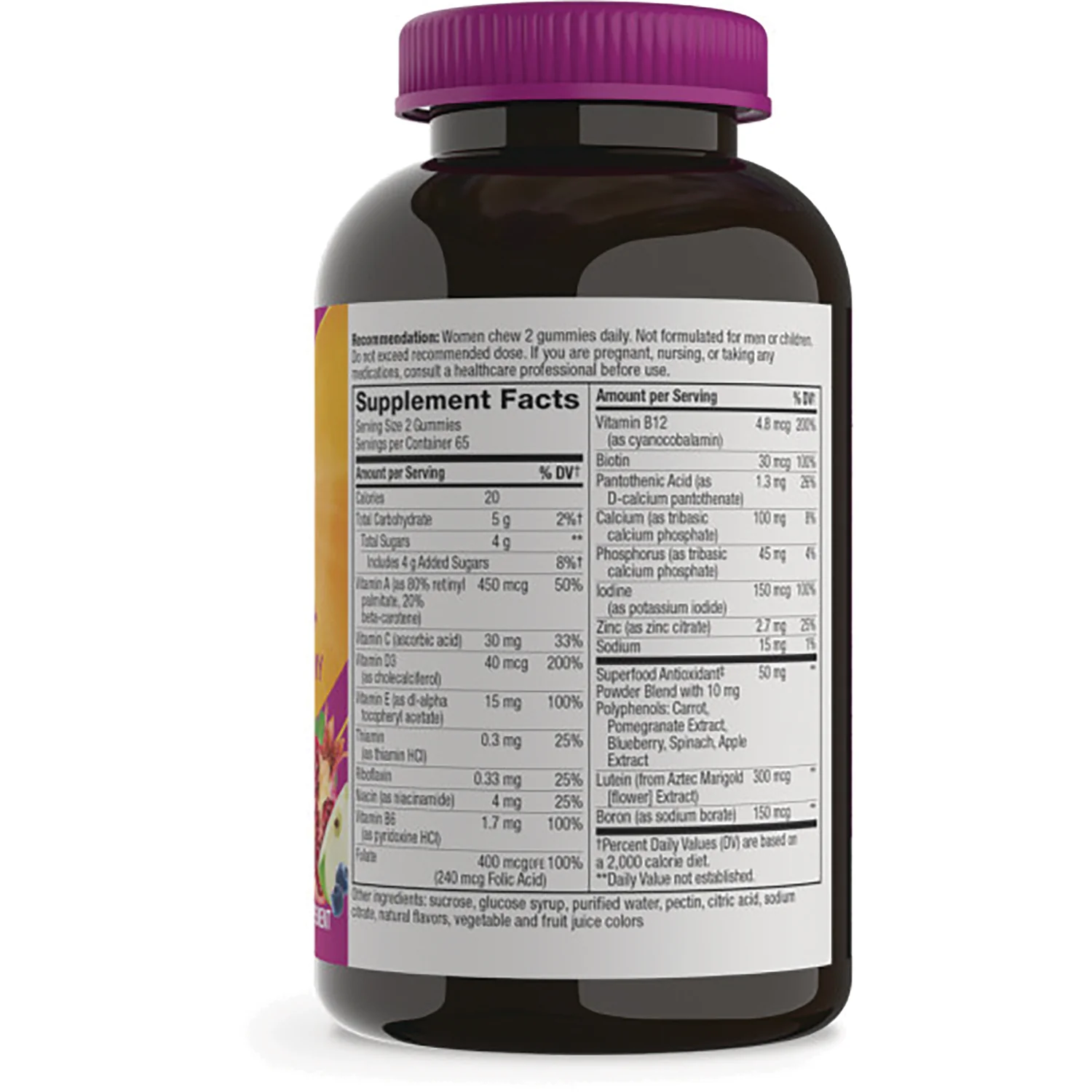 Alive! Women's 50+ Multivitamin Gummy - Mixed Berry - Image 2