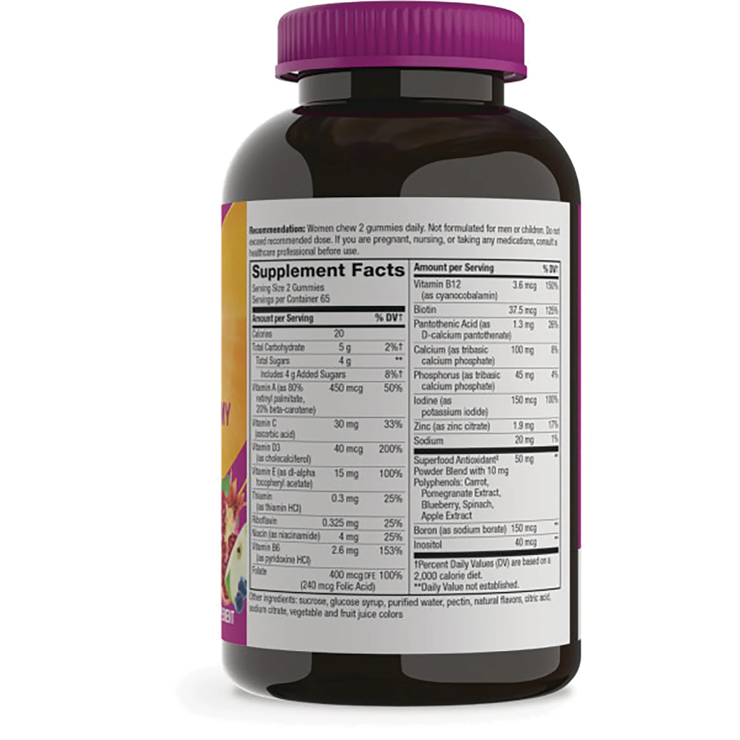 Alive! Women's Gummy Multivitamin - Mixed Berry - Image 2