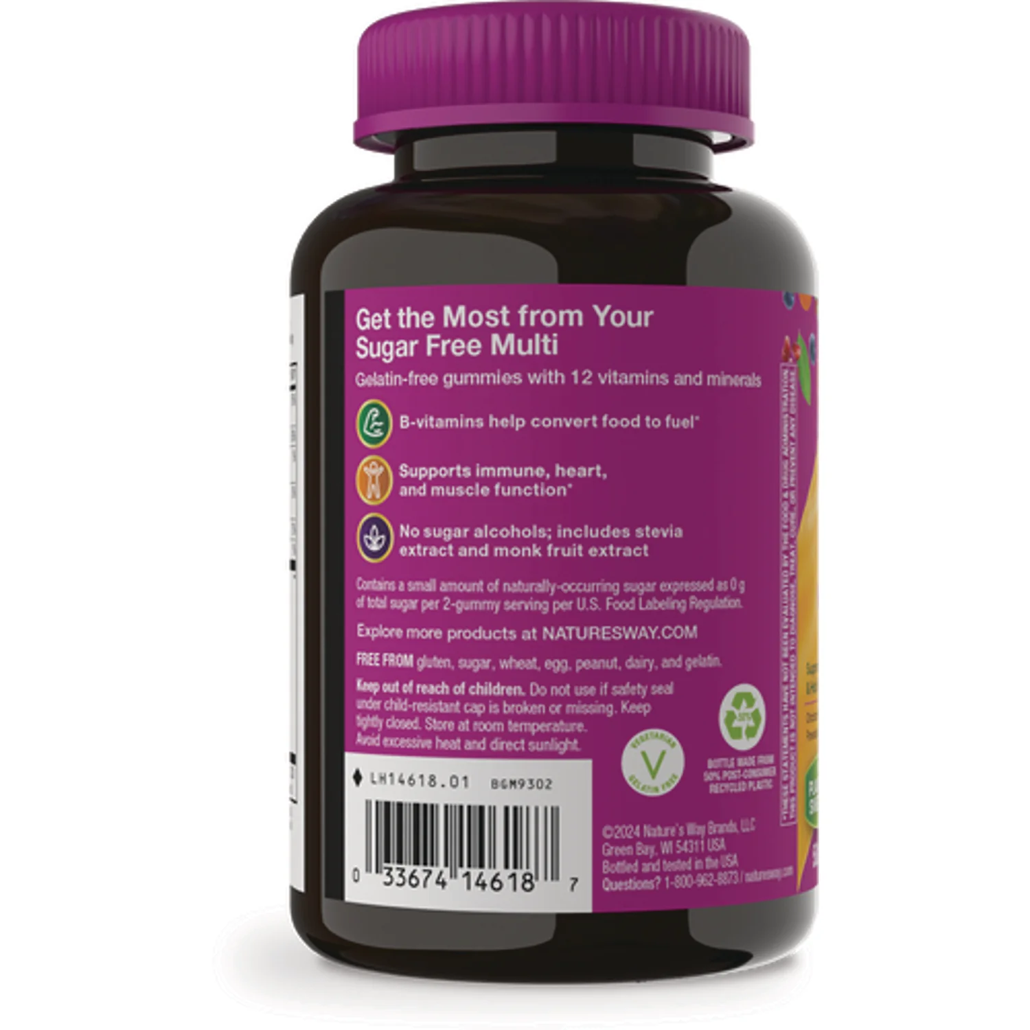 Alive! Zero Sugar Women's Gummy Multivitamin - Strawberry - Image 3