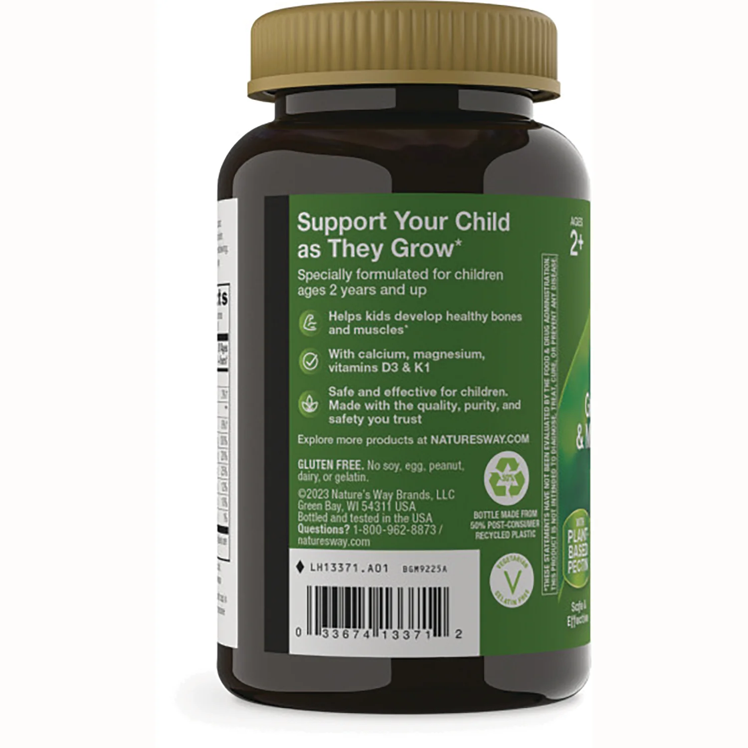 Kids Growing Bones & Muscles Gummy - Wildberry - Image 3