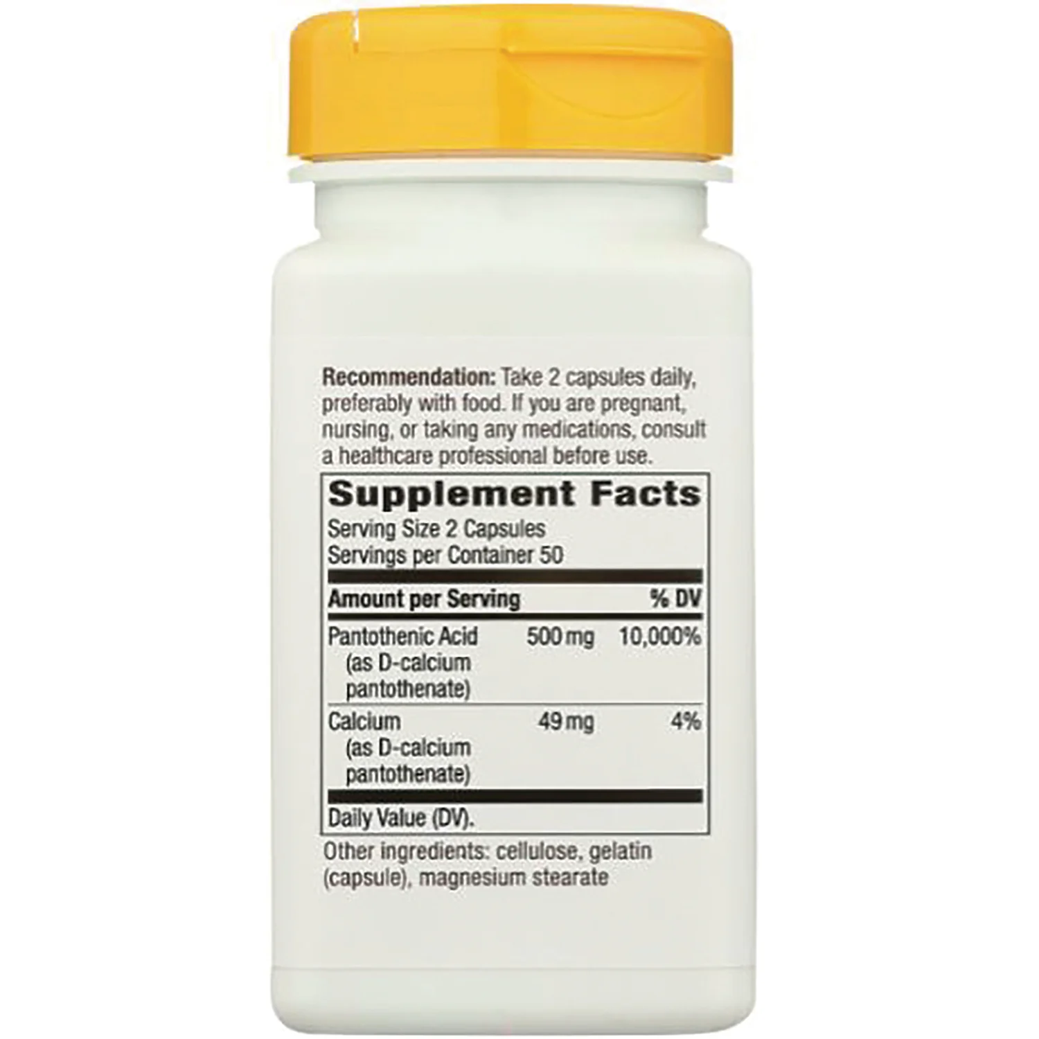 Pantothenic Acid Vitamin B5 - Image 2