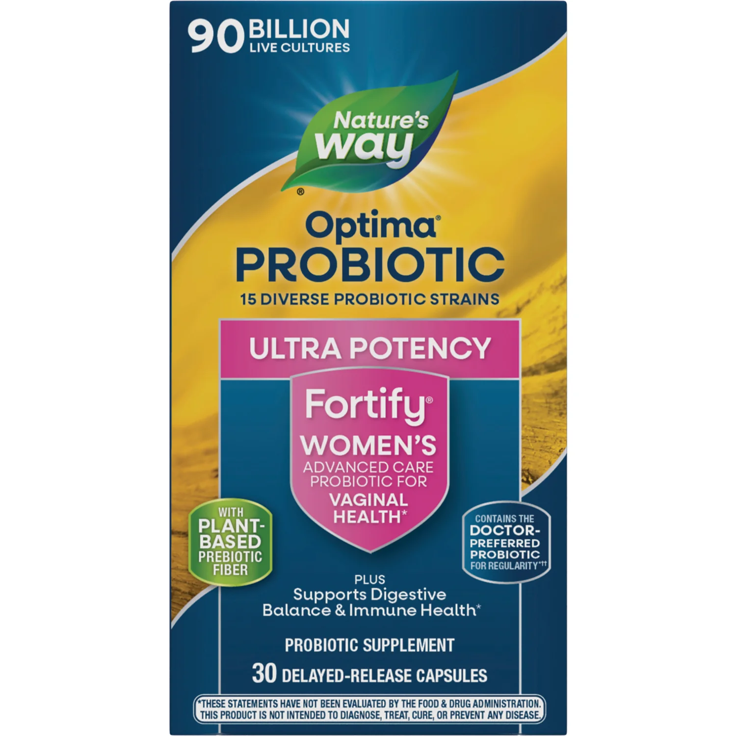 Fortify Optima Probiotic Women's Ultra Potency