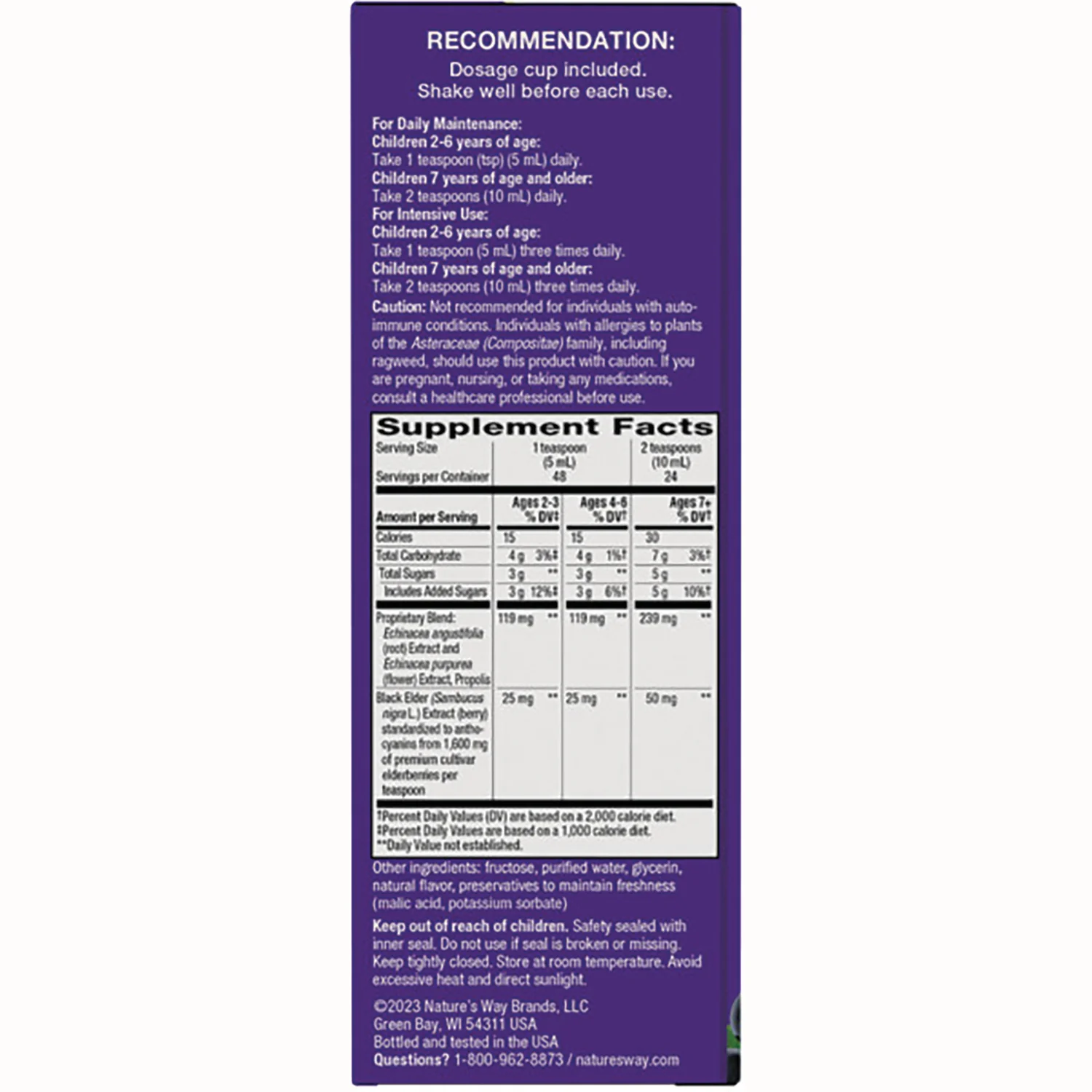 Sambucus Immune Syrup Elderberry Kids - Image 2