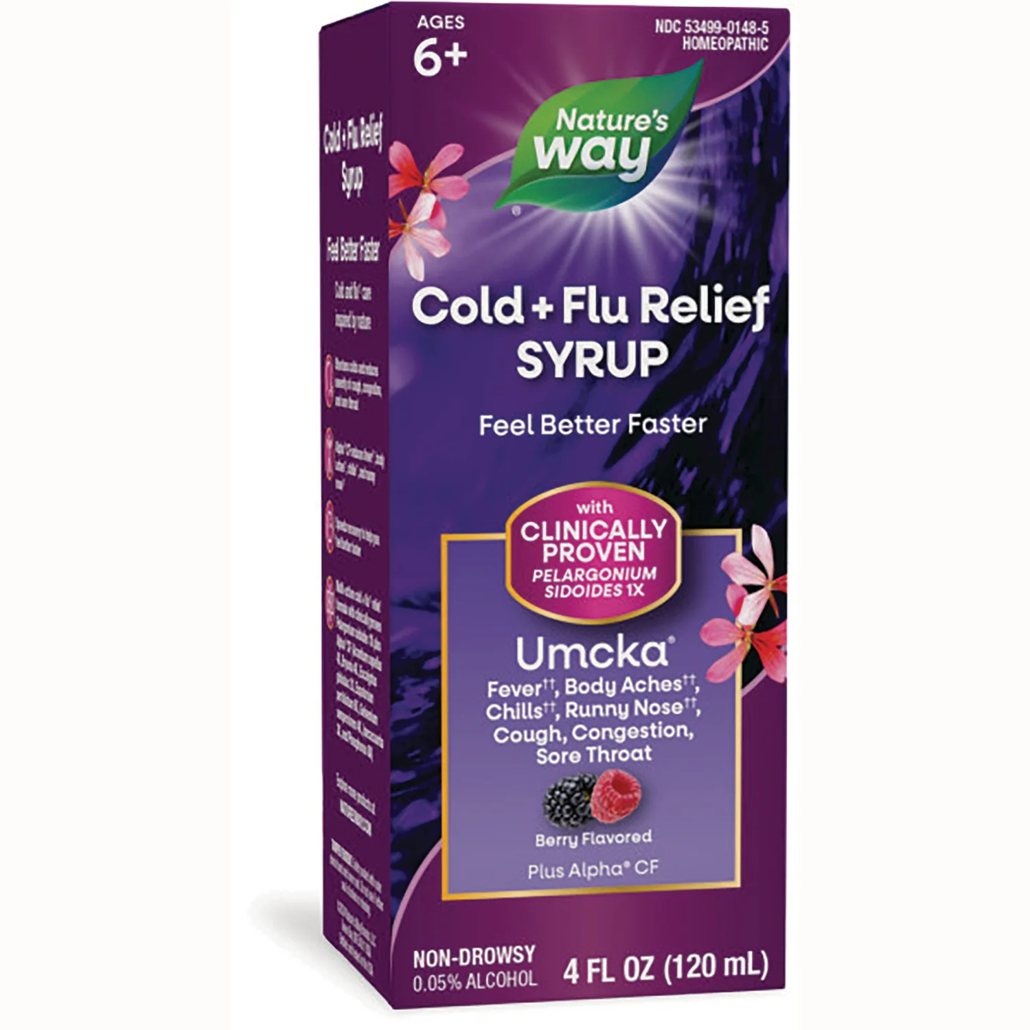 Umcka Cold & Flu Syrup - Berry