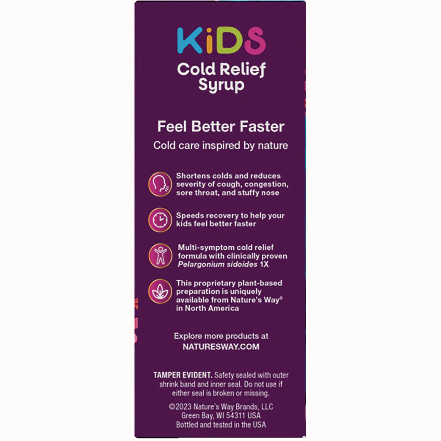 Umcka Kids Cold Relief Syrup - Cherry - Image 4