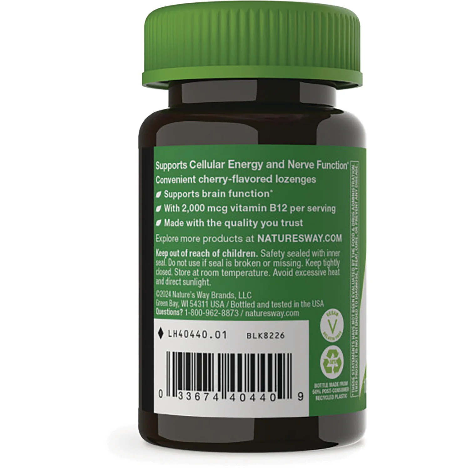 Vitamin B-12 Lozenges High Potency - Cherry - Image 3