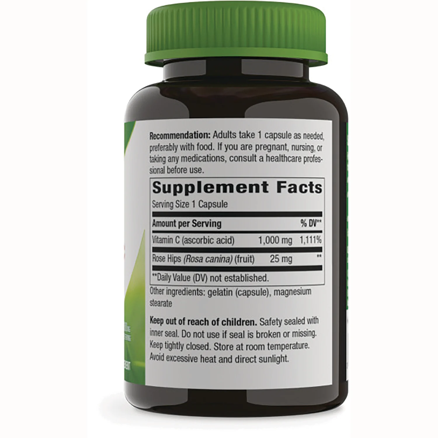 Extra Strength Vitamin C with Rose Hips - Image 2
