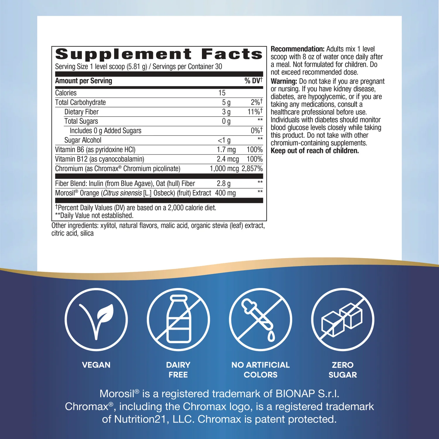 Weight Manager Drink Mix - Zesty Citrus - Image 2
