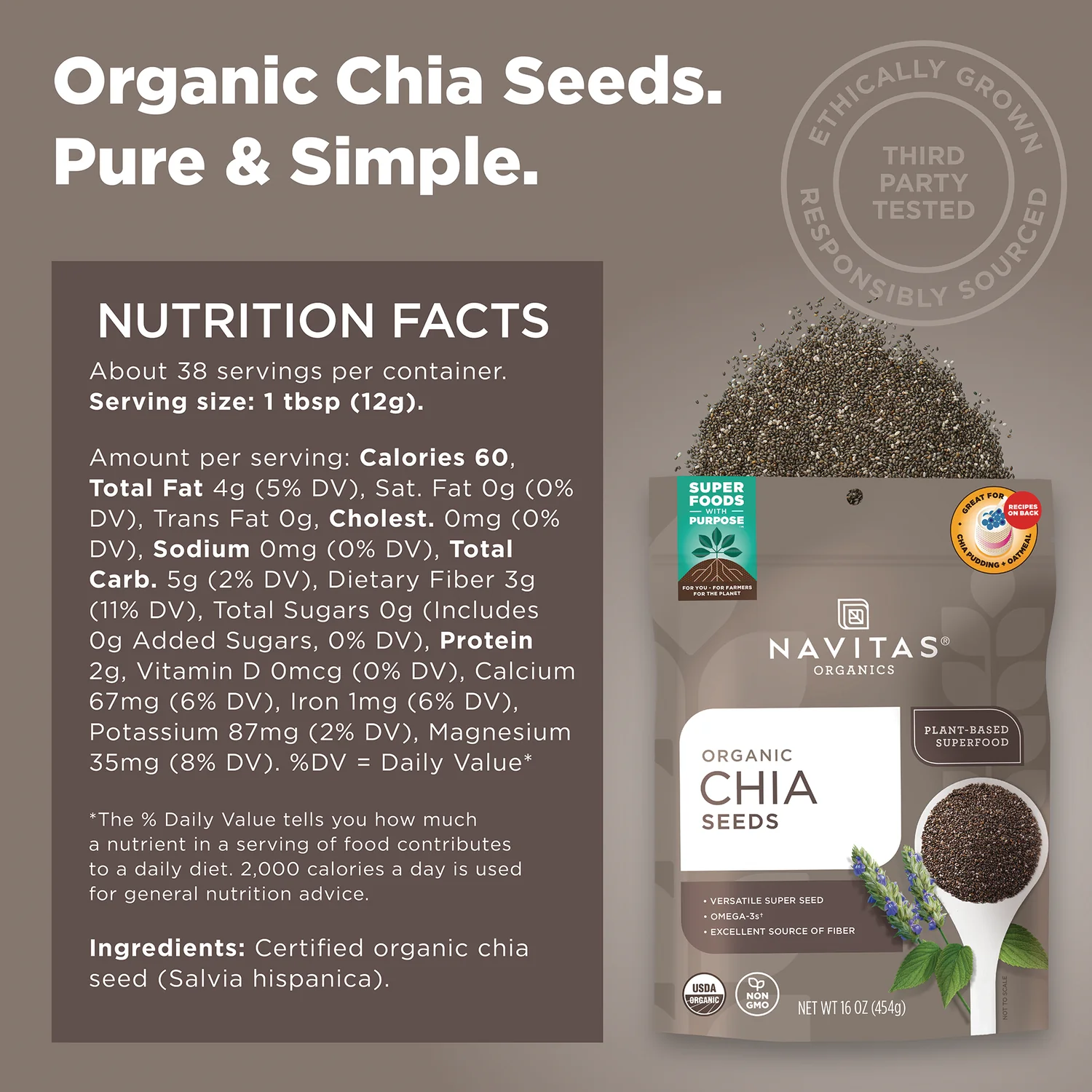 Organic Chia Seeds - Image 4