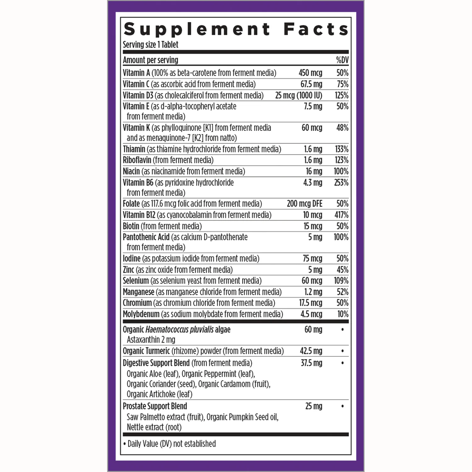 One Daily Every Man's Multivitamin 55+ - Image 2
