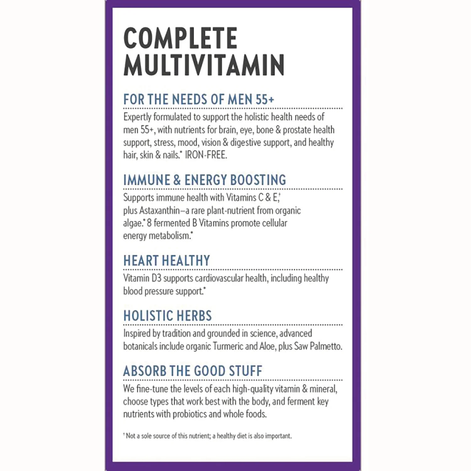 One Daily Every Man's Multivitamin 55+ - Image 4