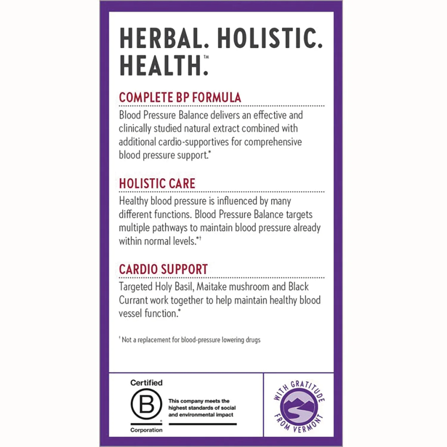 Blood Pressure Balance Grape Seed Blend - Image 4