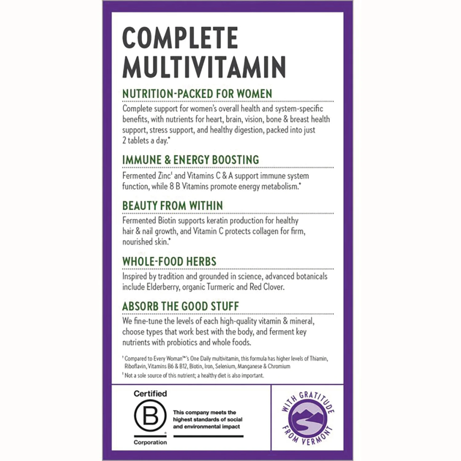 Women's Advanced Multivitamin - Image 4