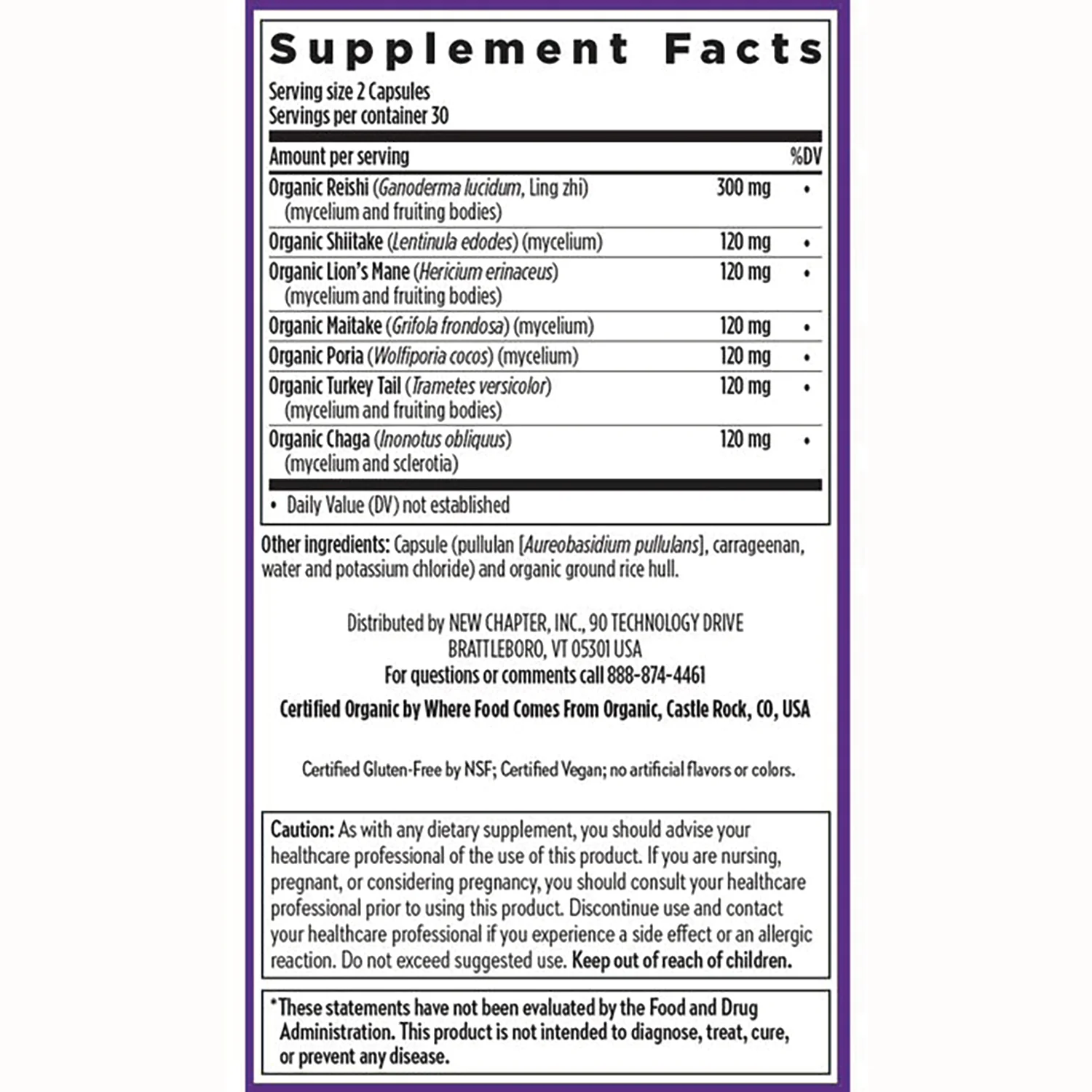 Immune Support Reishi & Shiitake Mushroom Blend - Image 2