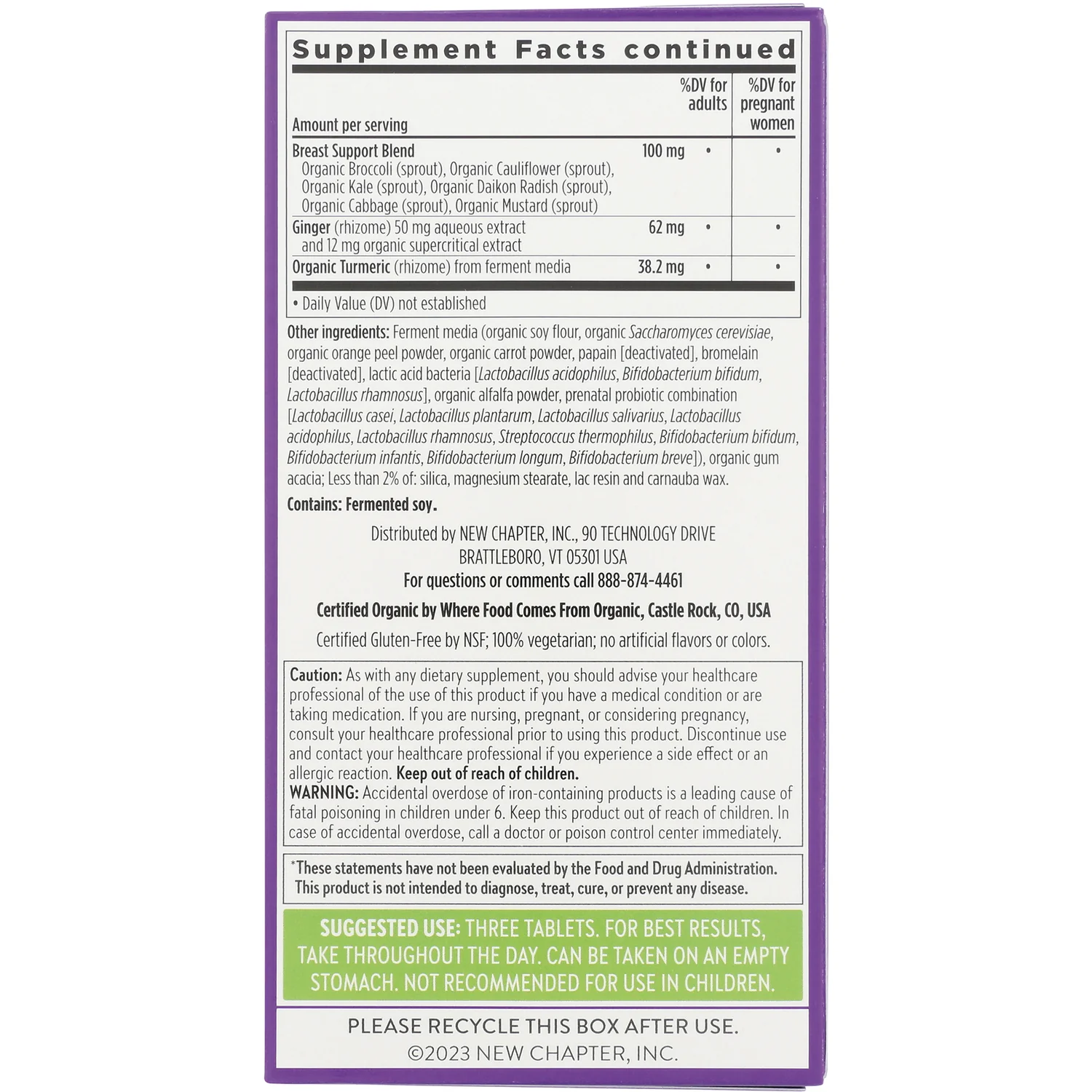 Advanced Perfect Prenatal Multivitamin - Image 3