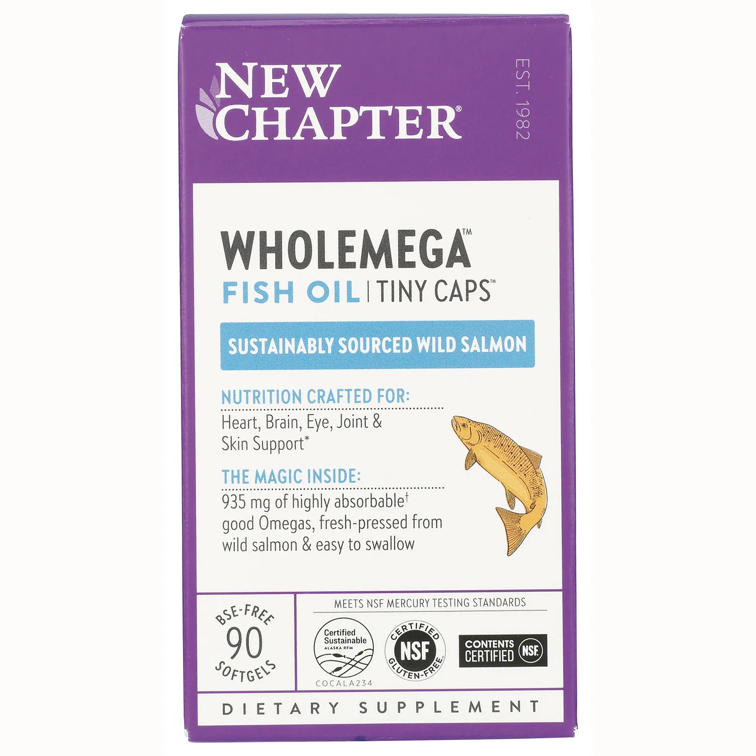 Wholemega Fish Oil - Tiny Caps