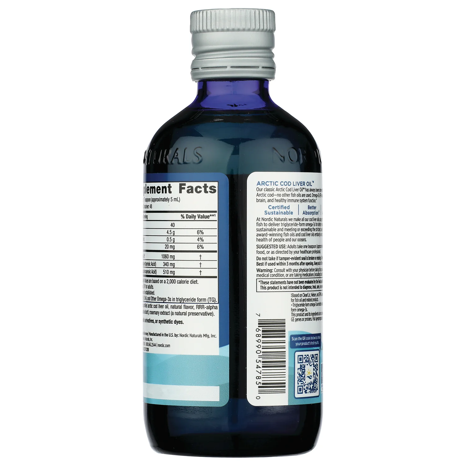 Arctic Cod Liver Oil - Orange - Image 3