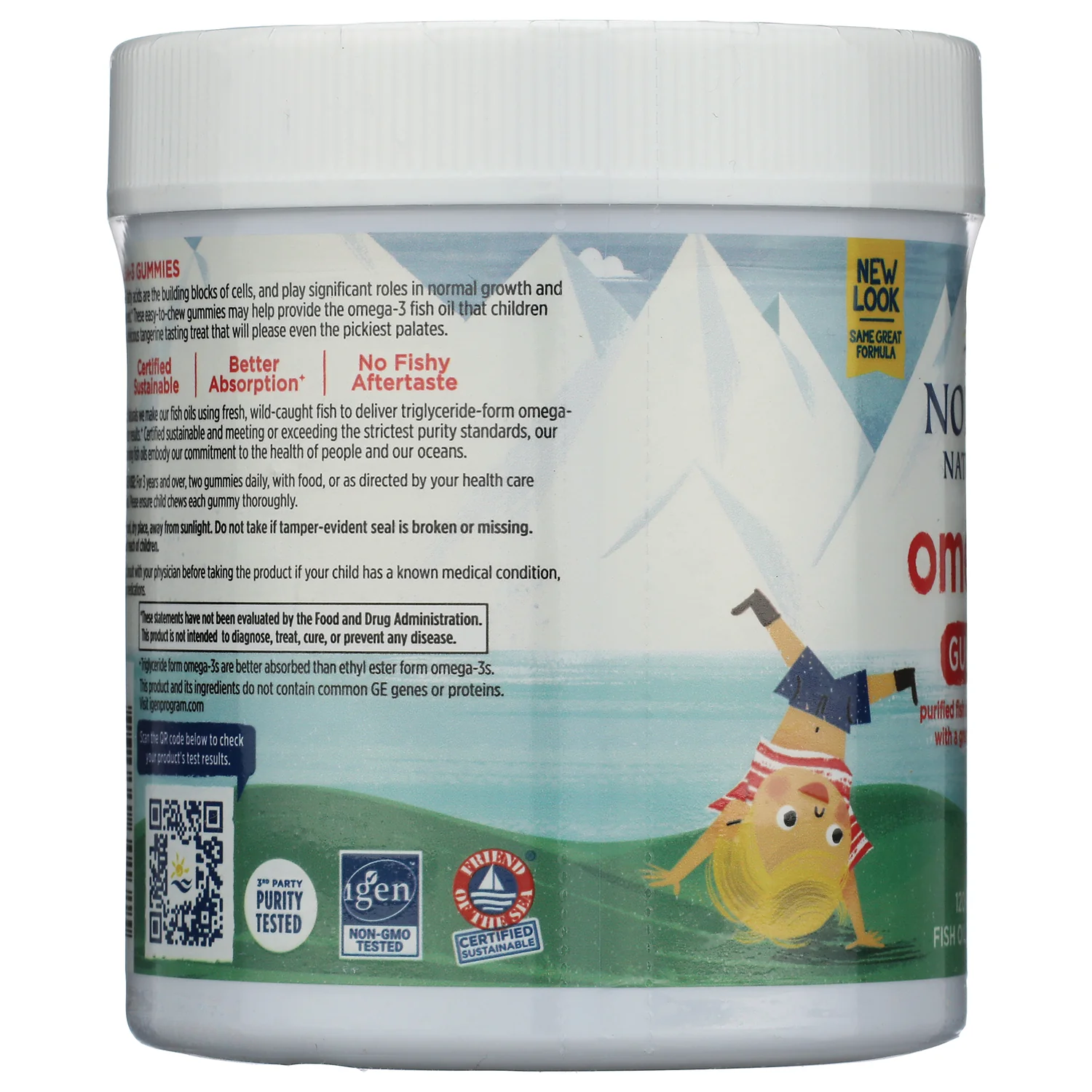 Kids Omega-3 Gummies - Tangerine - Image 4