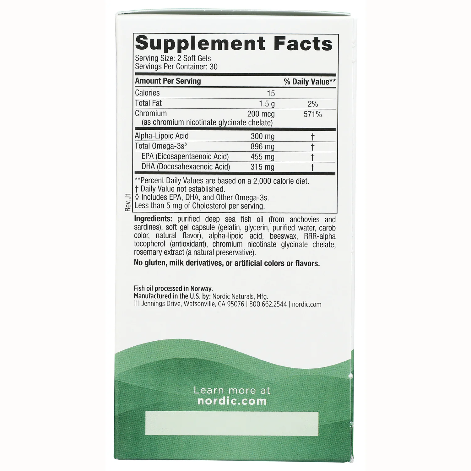 Blood Sugar Support Omega Blend - Image 2