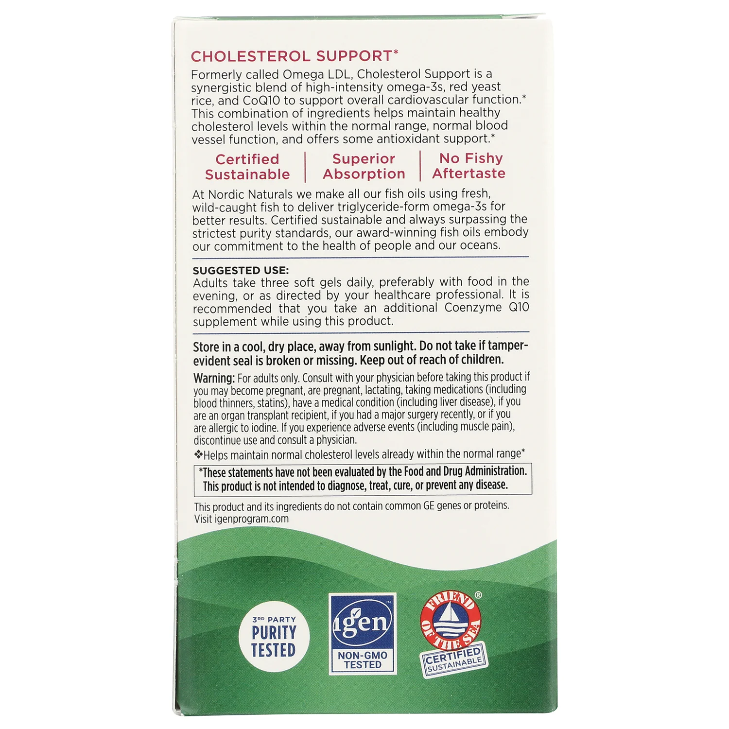 Cholesterol Support Omega Blend - Image 3