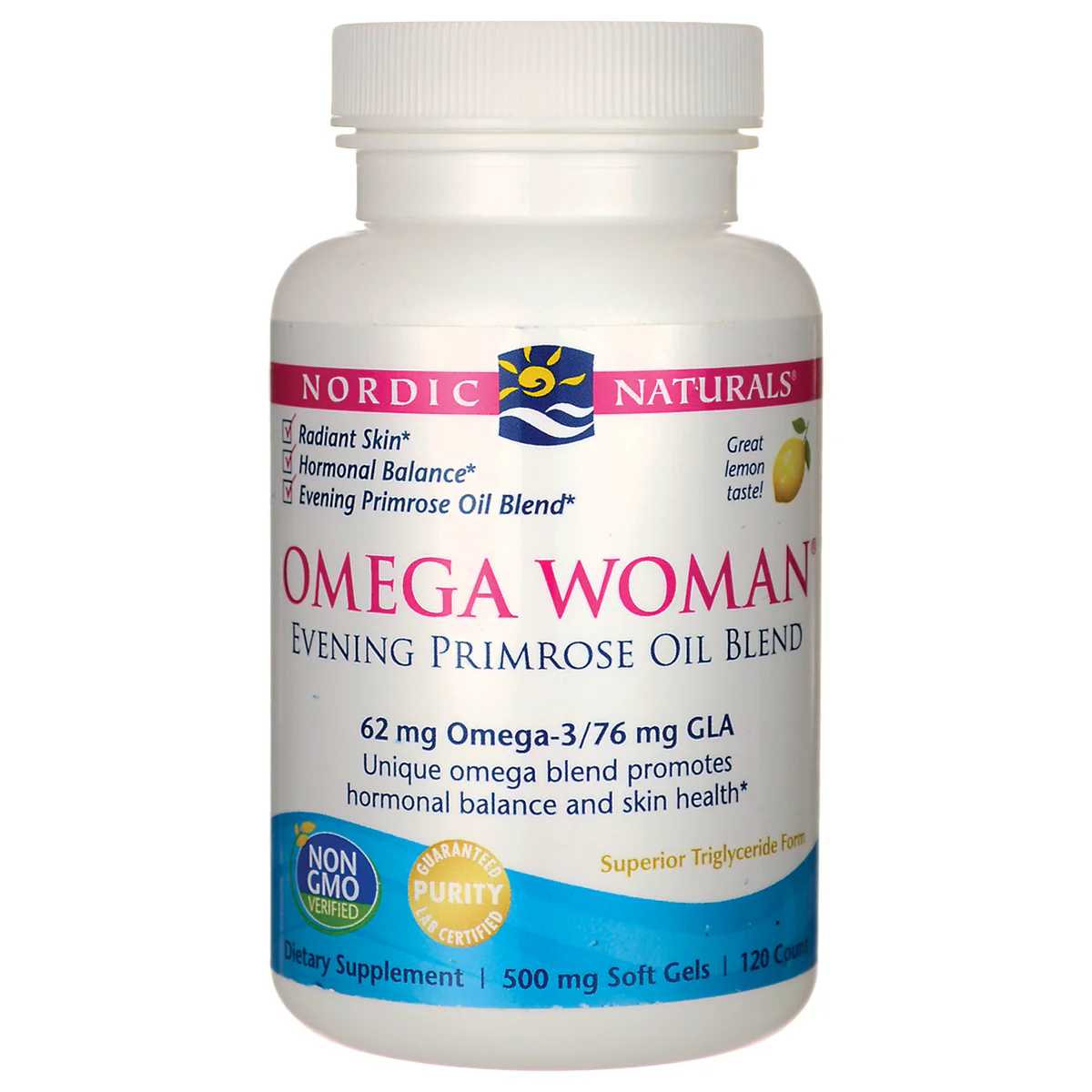 Omega Woman Evening Primrose Oil Blend - Lemon