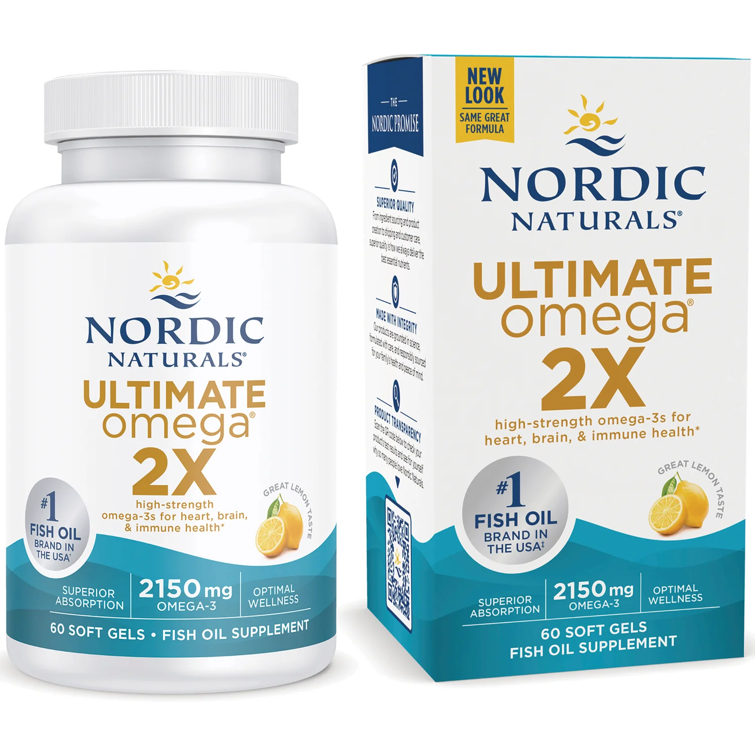 Ultimate Omega 2X - Lemon - Image 2