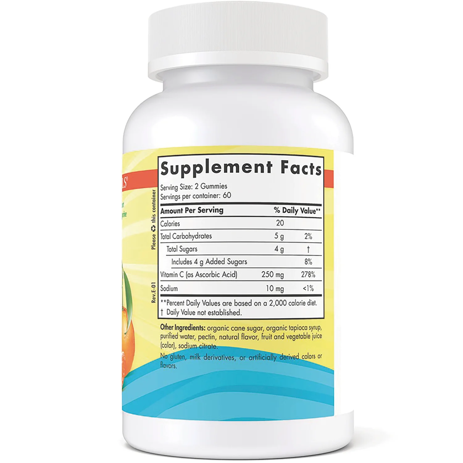 Vitamin C Gummies - Tart Tangerine - Image 2