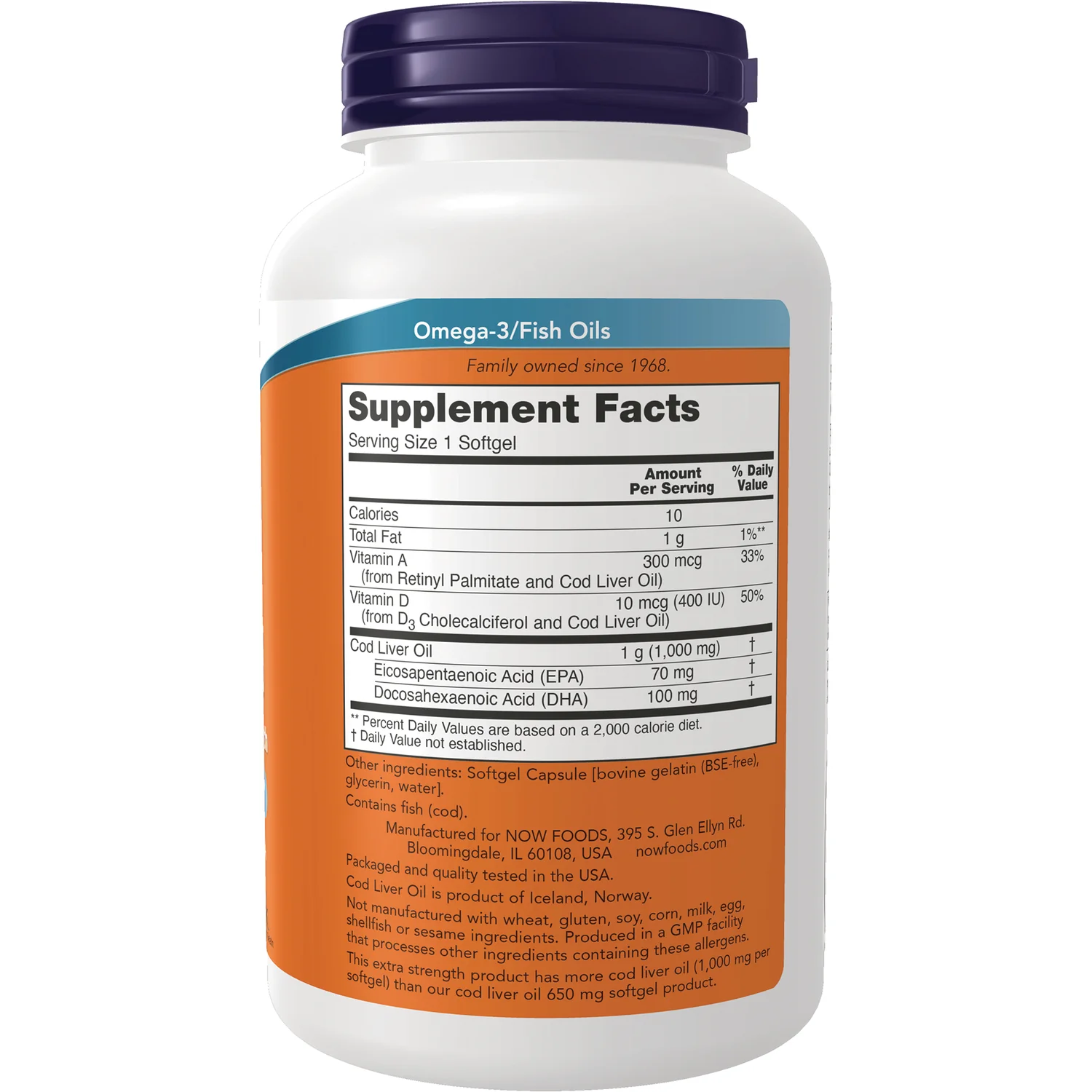 Cod Liver Oil Extra Strength - Image 2