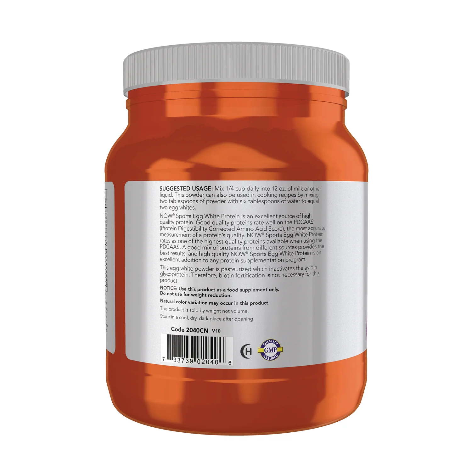 Egg White Protein - Unflavored - Image 3