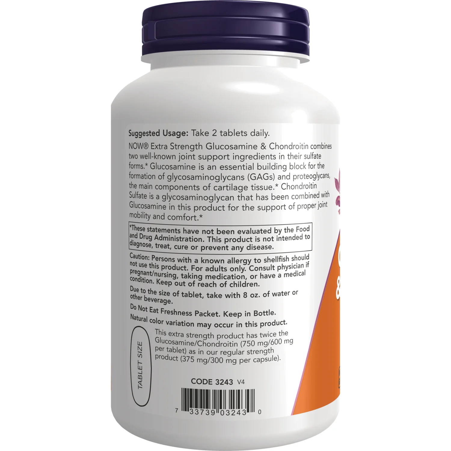 Extra Strength Glucosamine & Chondroitin - Image 3