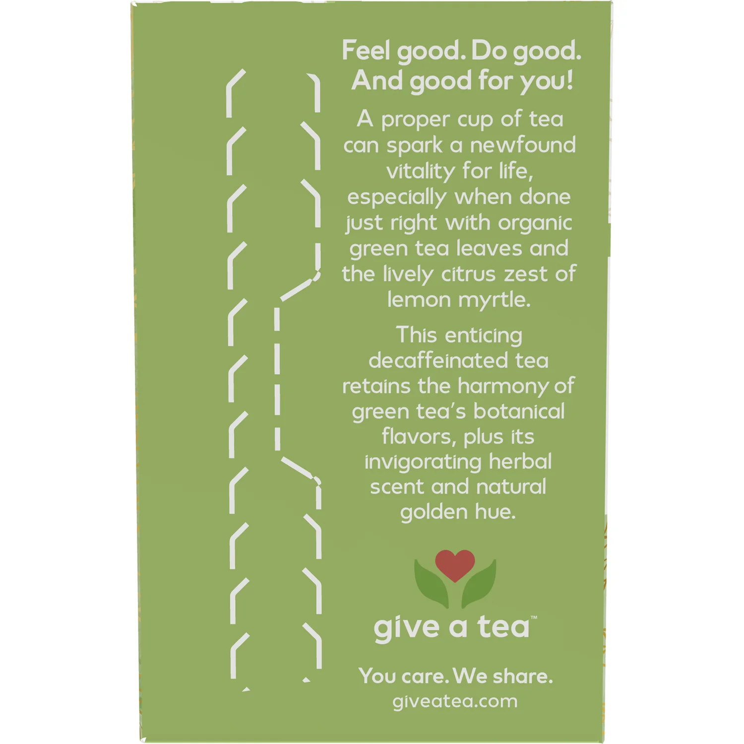 Organic Green Tranquility Tea - Decaffeinated - Image 3
