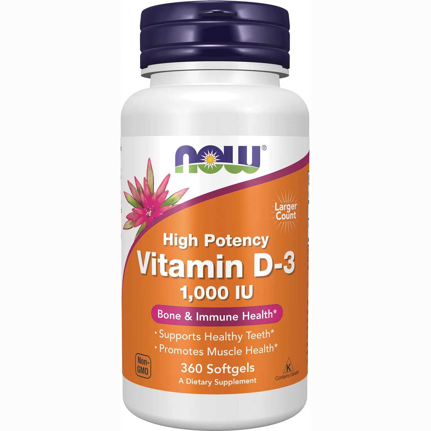 High Potency Vitamin D-3 1000 IU - Image 2