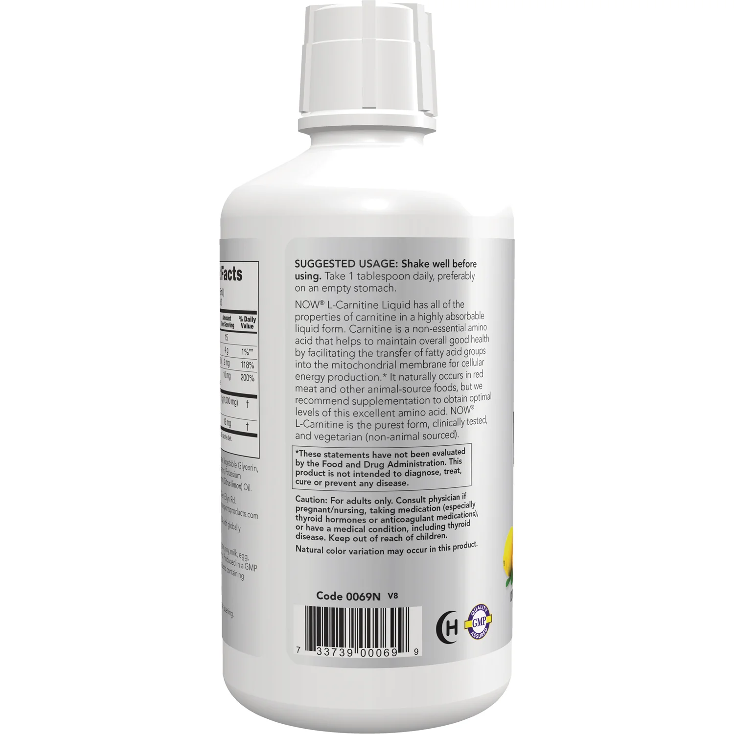 Liquid L-Carnitine - Citrus - Image 3