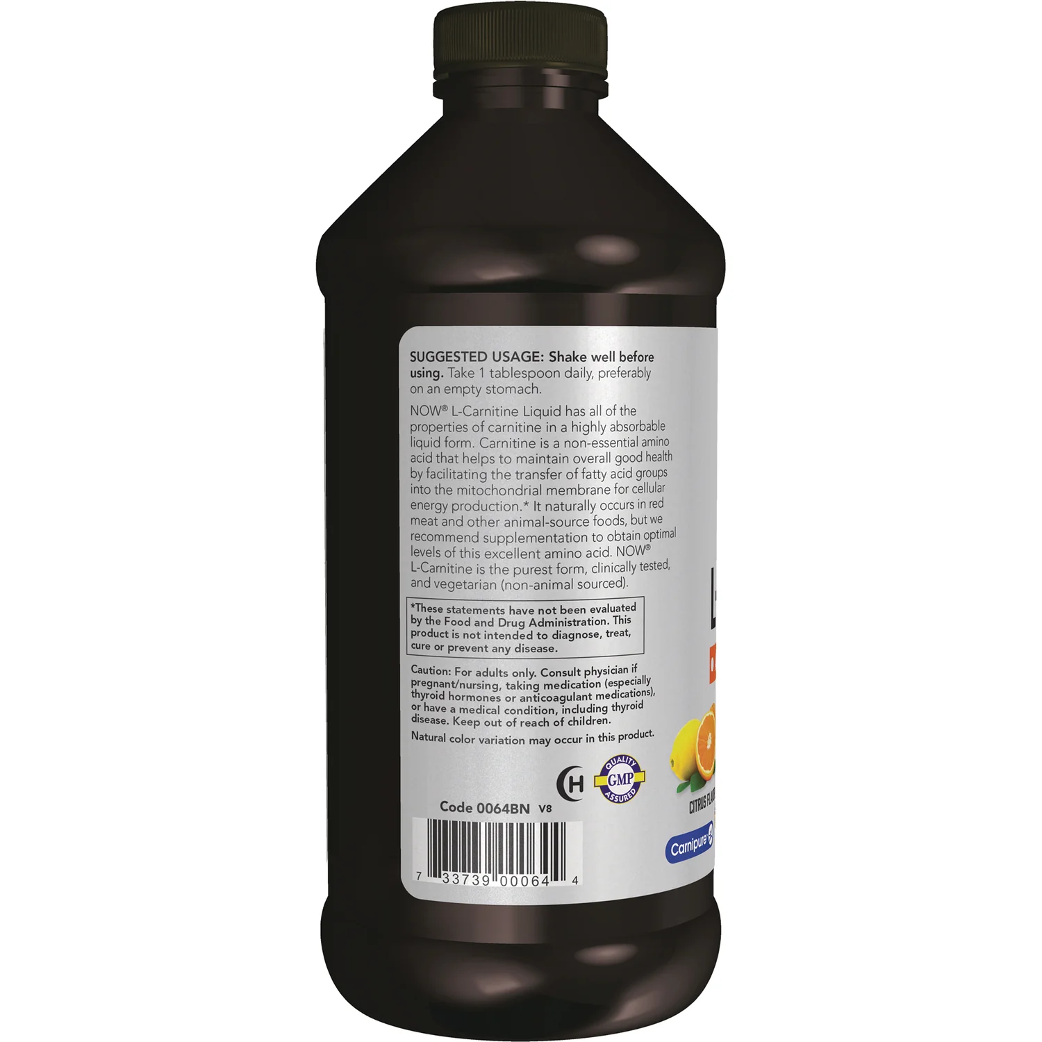 Triple Strength L-Carnitine - Citrus - Image 3